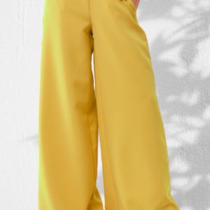 Calça Pantalona Amarelo