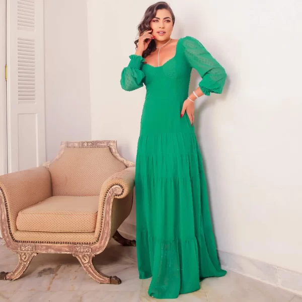 Vestido Longo Beauty Verde