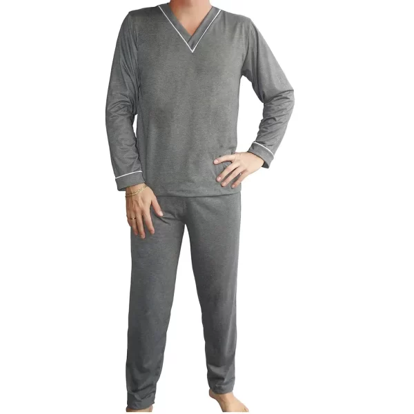 Pijama Masculino cinza